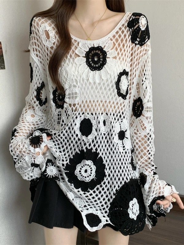 Ellie crotchet top KTO293 images